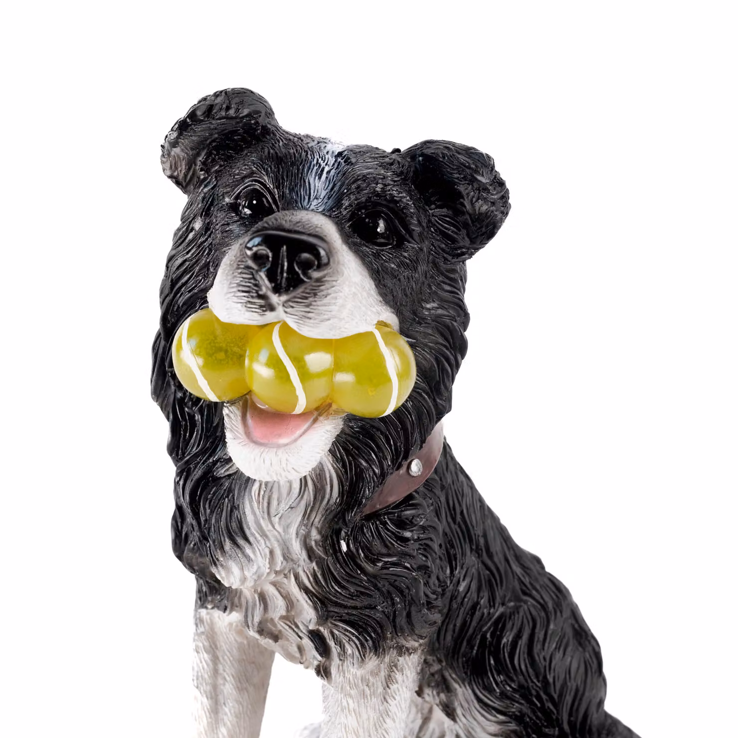 Marco Paul Solar Light Dog Garden Ornament Bronze Puppy Statue with Light Up Tennis Balls – 2