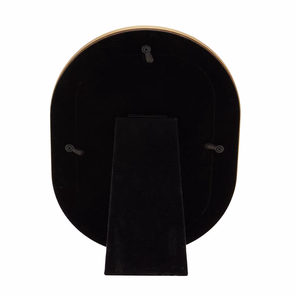 Juliana Amore Wedding Gift Words Oval Photo Frame, White and Gold, W/H: 15.24 x 10.16 cm – 3