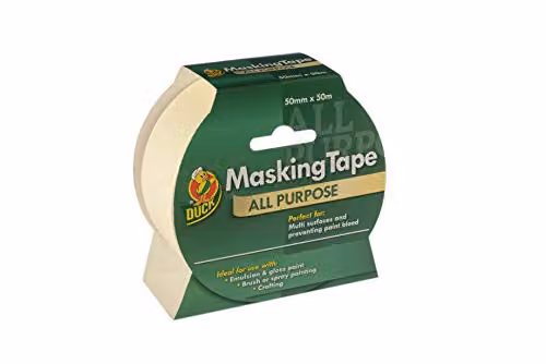 Duck Tape All Purpose Masking Tape, Beige, Width: 50 mm x Length: 50 m – 3
