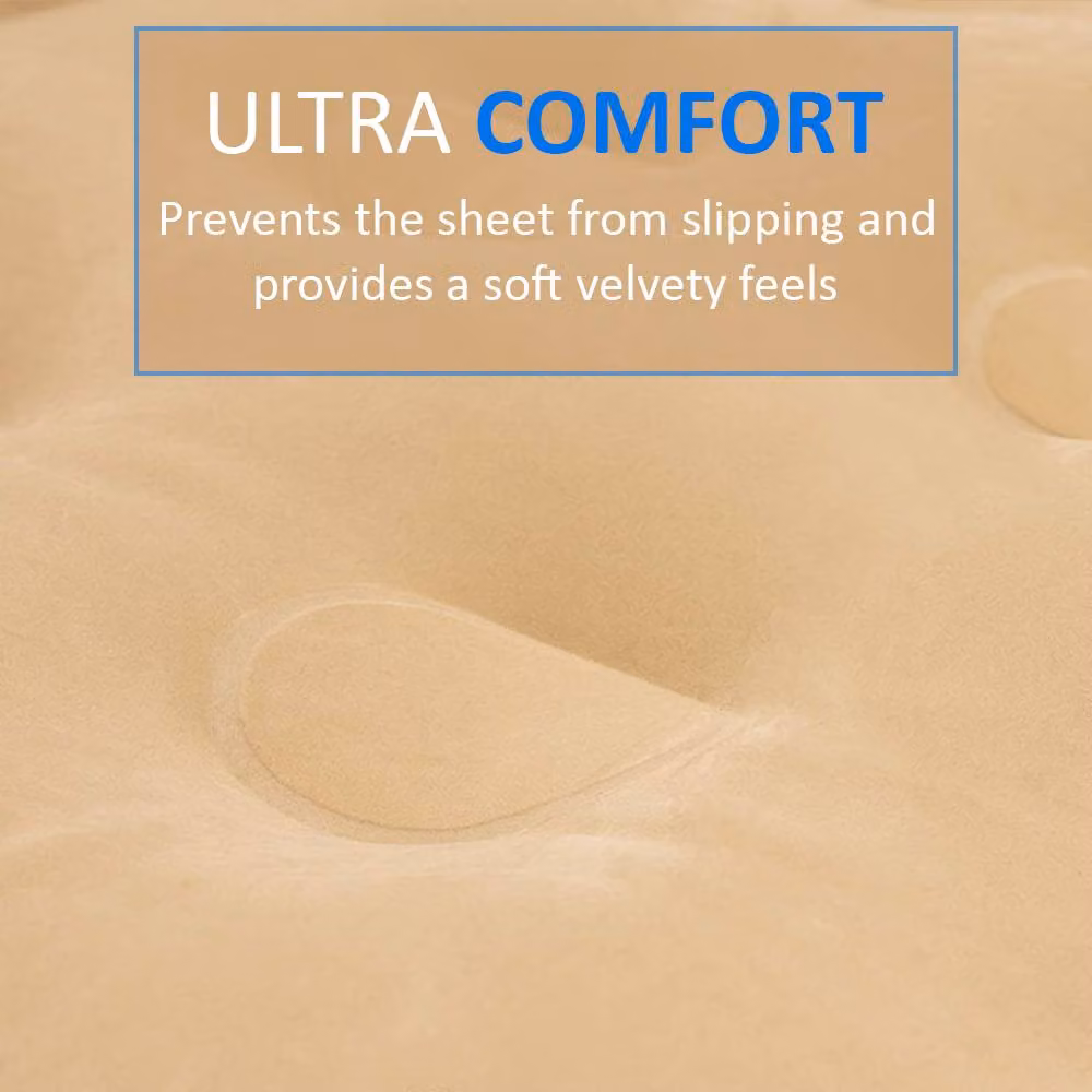Crystals Single Inflatable Air Bed Mattress with Electric Pump, Beige, W: 90 cm, L: 200 cm – 6