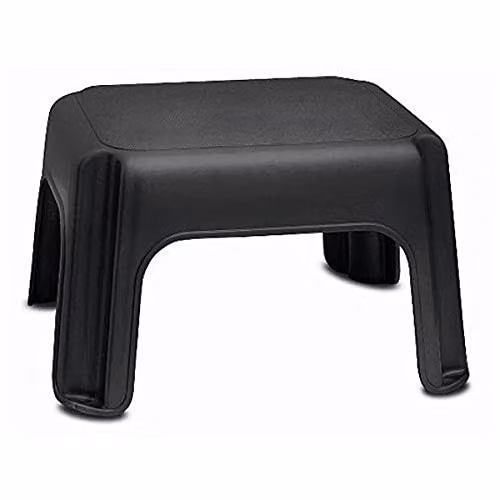 Addis Step Stool, Black, W/D/H: 40 x 32.5 x 24 cm – 1
