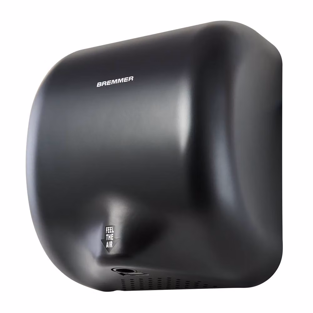 Bremmer Turbo Hand Dryer in Black or Silver – 4
