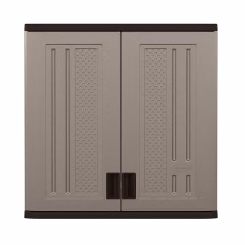 Rowlinsons Haven Wall Mounted Garden Storage Cabinet in Grey, W/D/H: 76 x 30 x 77 cm – 3