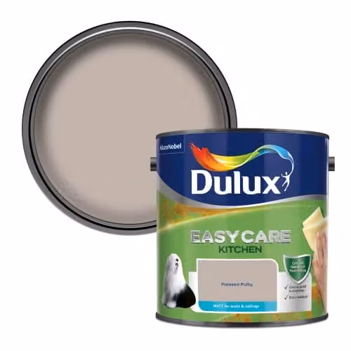 Dulux Easycare Kitchen Matt Emulsion Paint, Beige, 2.5L
