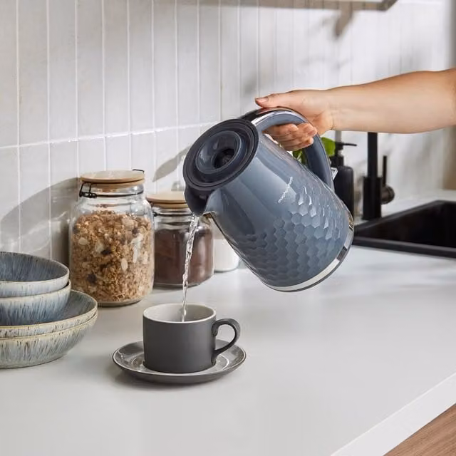 Morphy Richards Hive Jug Kettle, 1.5 l, Grey