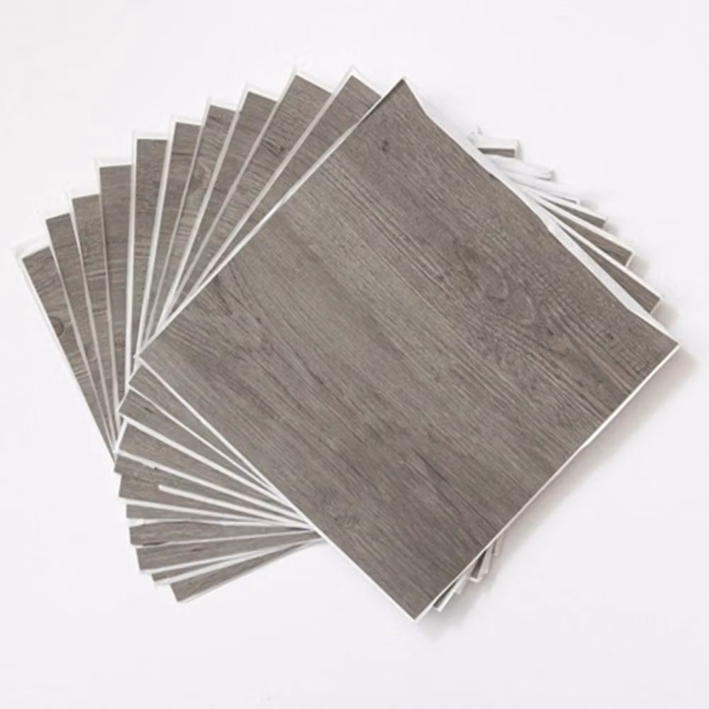 D-C-Fix Grey Wood Look Self Adhesive Vinyl Floor Tiles, Pack of 11, W/D/H: 30.48 x 30.48 x 0.3048 cm – 2