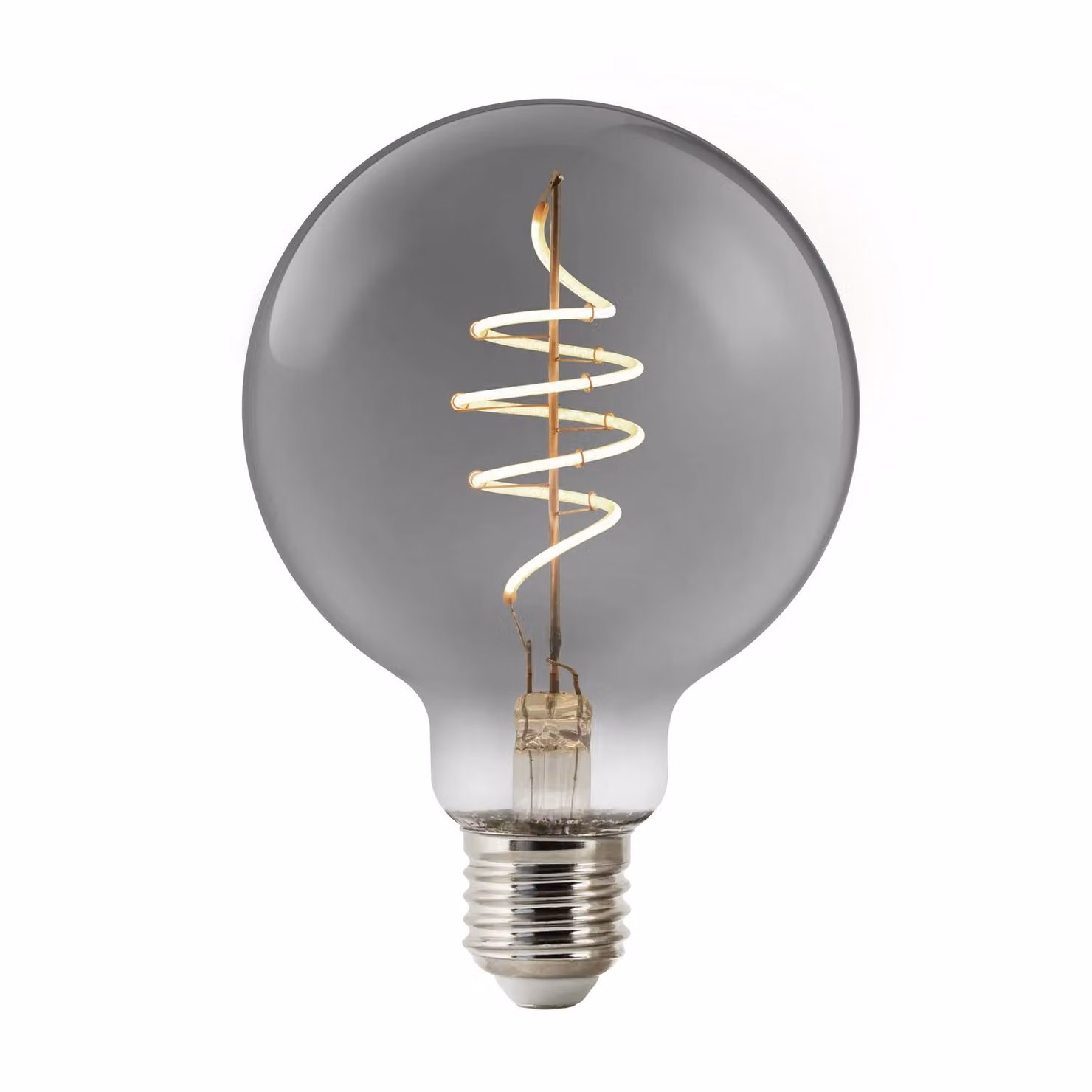 Nordlux Smart LED Bulb E27 Smoked Black Transparent Glass Dimmable 1800K Warm White – 2