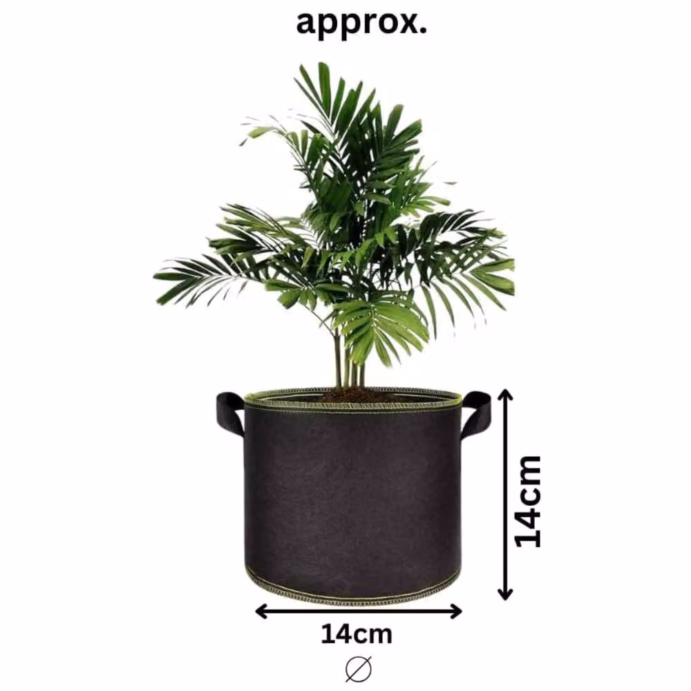 Marco Paul 2L Black Fabric Grow Bag Planter – 2