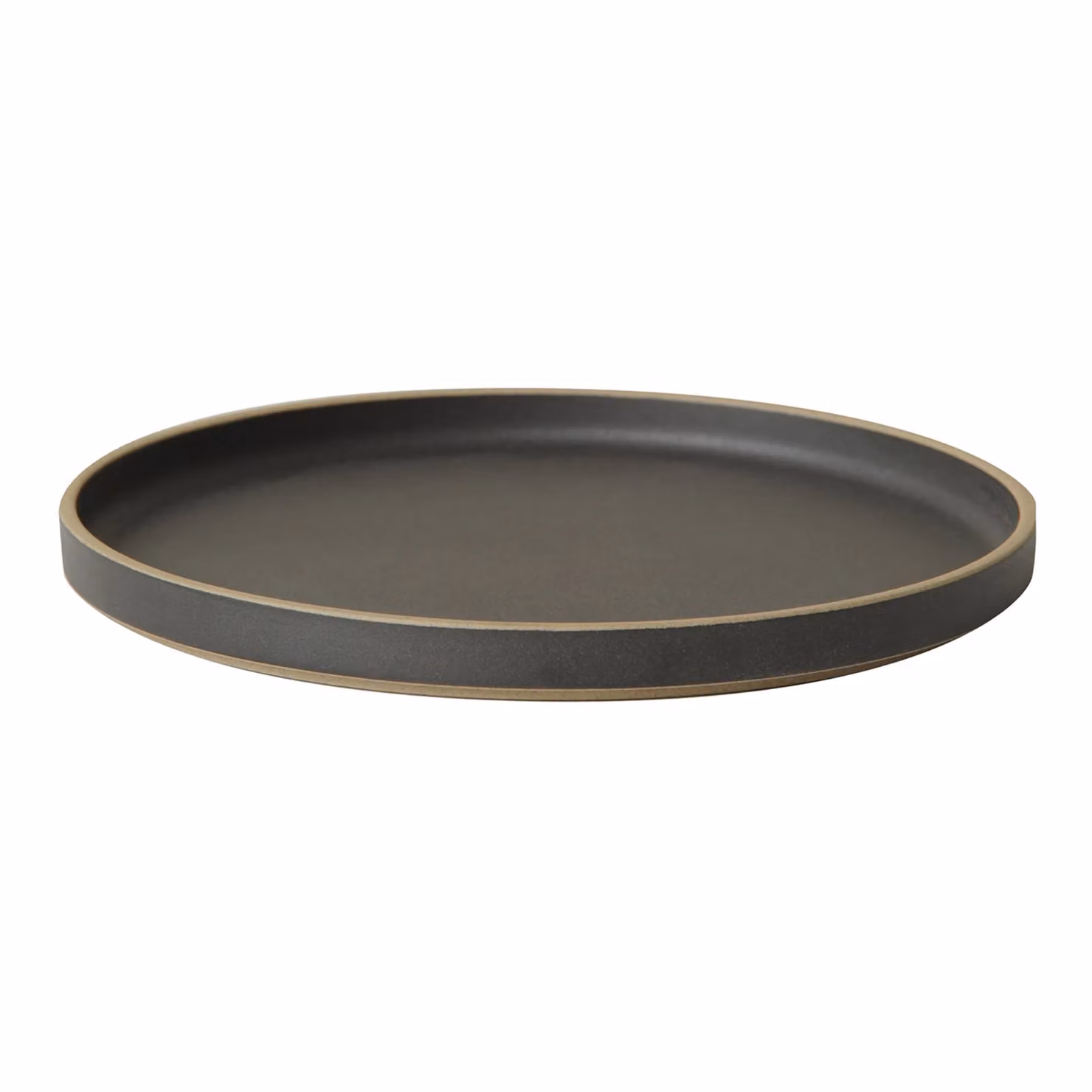 Hasami Porcelain Black Extra-Large Dinner Plate