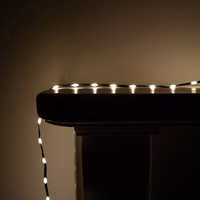 Samuel Alexander Premier Flexibrights 1000 LED Christmas Lights, 35m Warm White Indoor Outdoor Multi Function Lights with Timer in Beige