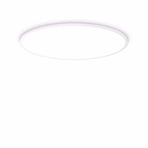 Netlighting Fly Slim 90cm LED Flush Ceiling Light in White, 2700K Warm White, IP40 – 1