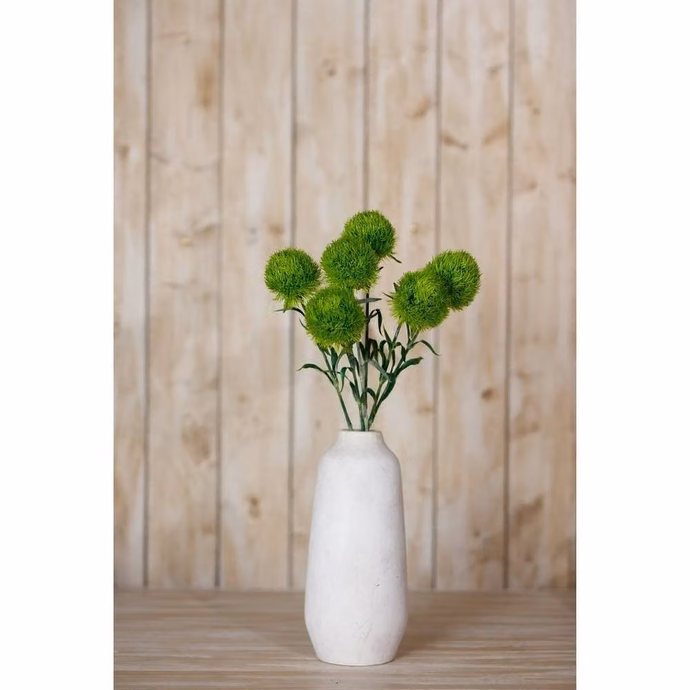 Lemon Pavilion Green Dianthus Single Stem Plastic Flower, Height: 53 cm – 2