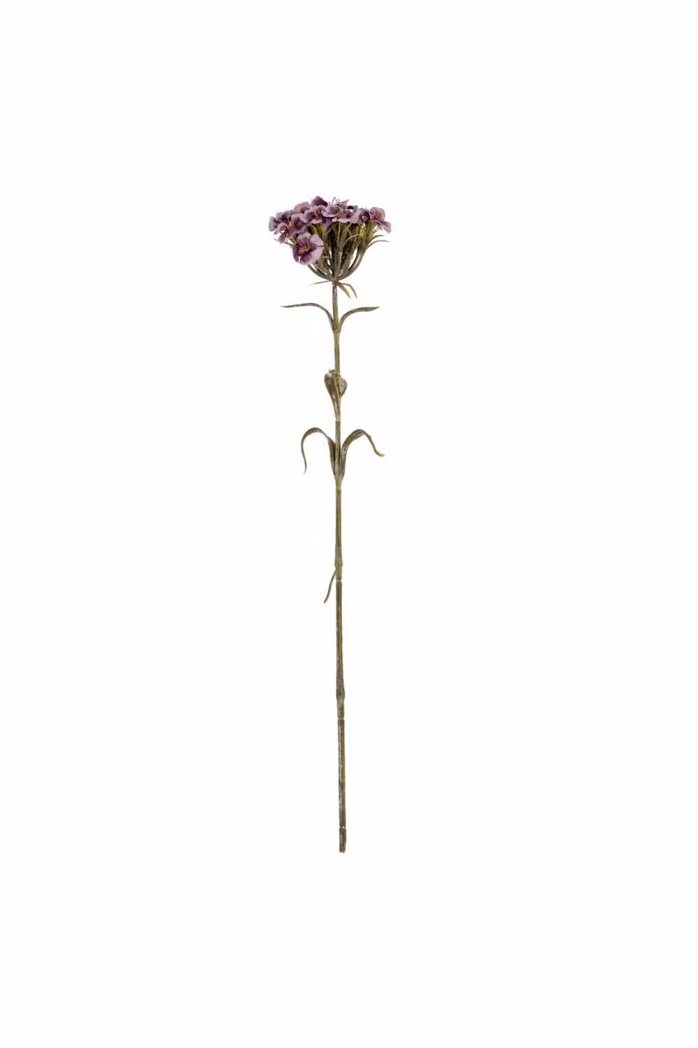 KDMD Purple Dianthus Spray Realistic Plastic Floral Decor – 2