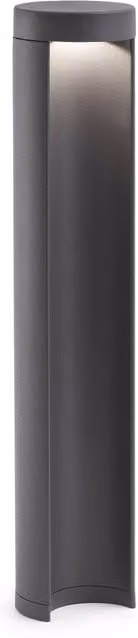 Netlighting Chandra LED Outdoor Bollard Light, Dark Grey, IP54