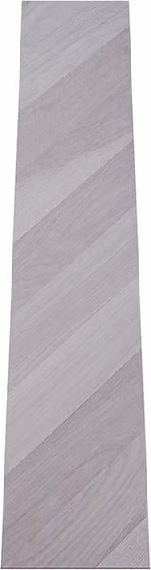Livingandhome Chevron Self-Adhesive PVC Flooring Planks in Light Grey