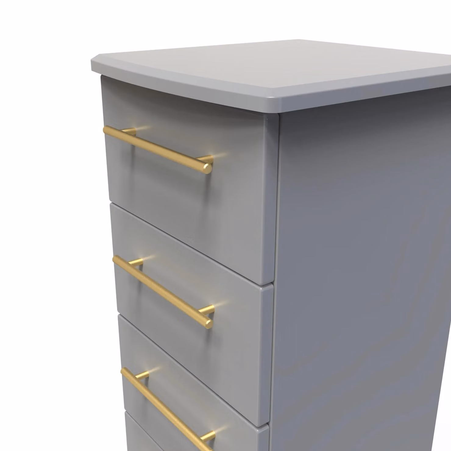 2 U Helmsley 5 Drawer Tallboy in Dark Grey – 3