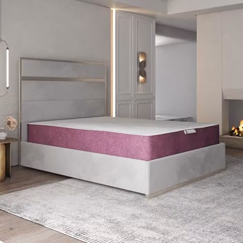 DS Living Reve Ruby 5-Layer Luxury Gel-Flex Memory Foam Mattress, Red, W/D/H: 135 x 190 x 25.4 cm – 2