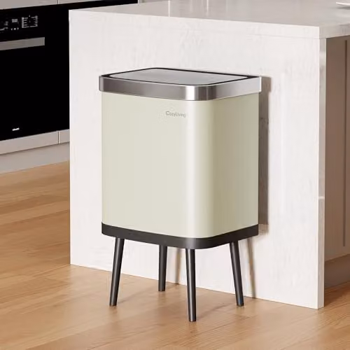 MCC Direct Smart Sensor Motion Activated Kitchen Waste Bin, 35L, Beige – 2
