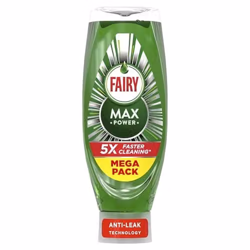 Fairy Max Power Washing Up Liquid Original 730 ml Green