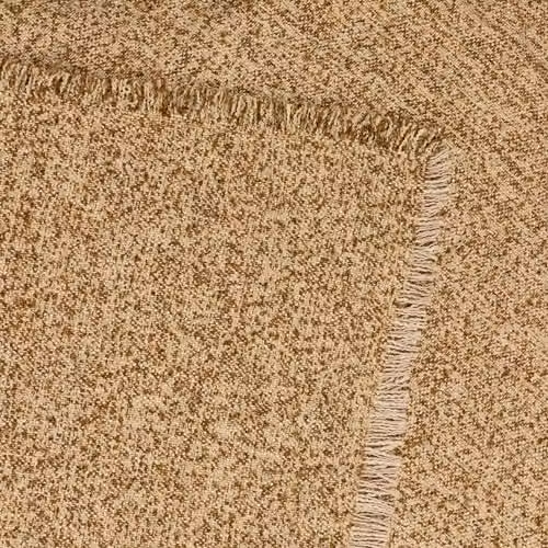 Riva Home Yard Doze Woven Fringed Throw in Beige, W/D/H: 170 x 130 x 1 cm – 2
