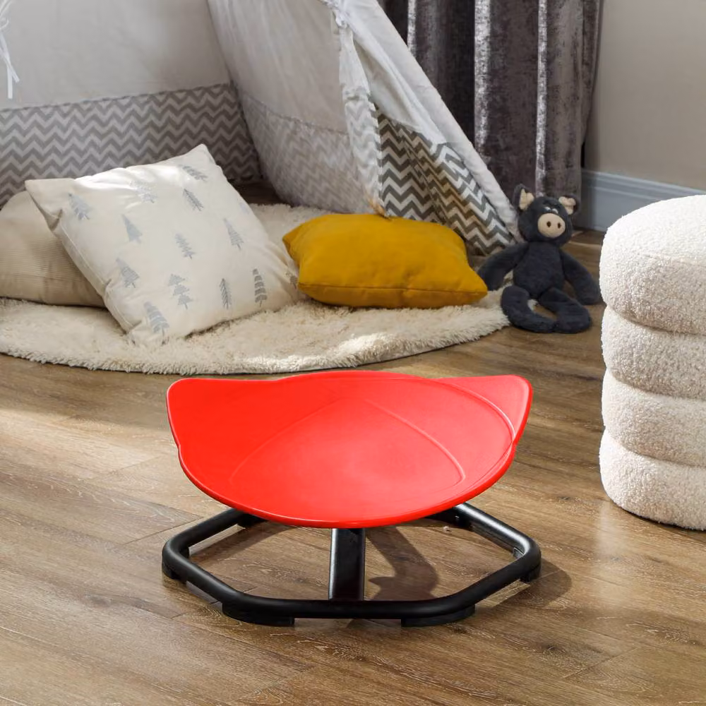 STILVORA Children's Sensory Spinning Chair in Red – 3