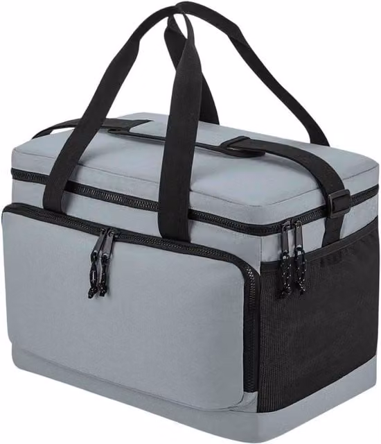 Bagbase Cooler Shoulder Bag in Grey, W: 28.0 cm, H: 40.0 cm, D: 20.0 cm