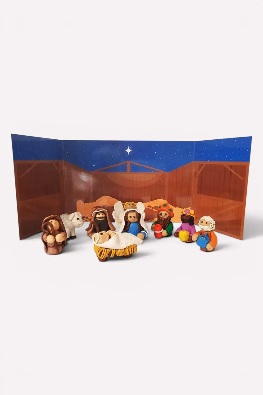University Games Model Your Own Christmas Nativity Scene Plasticine Set, Multicolour – 2