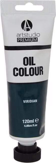 Art Studio Premium Viridian Green Oil Paint for Professionals
