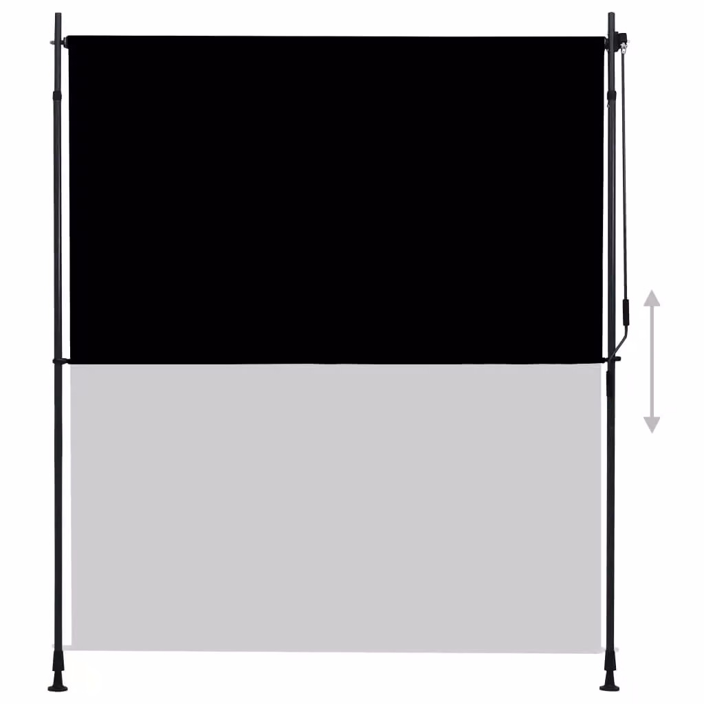 Berkfield Home Outdoor Roller Blind with Crank, Anthracite, W: 200 cm, H: 270 cm – 3