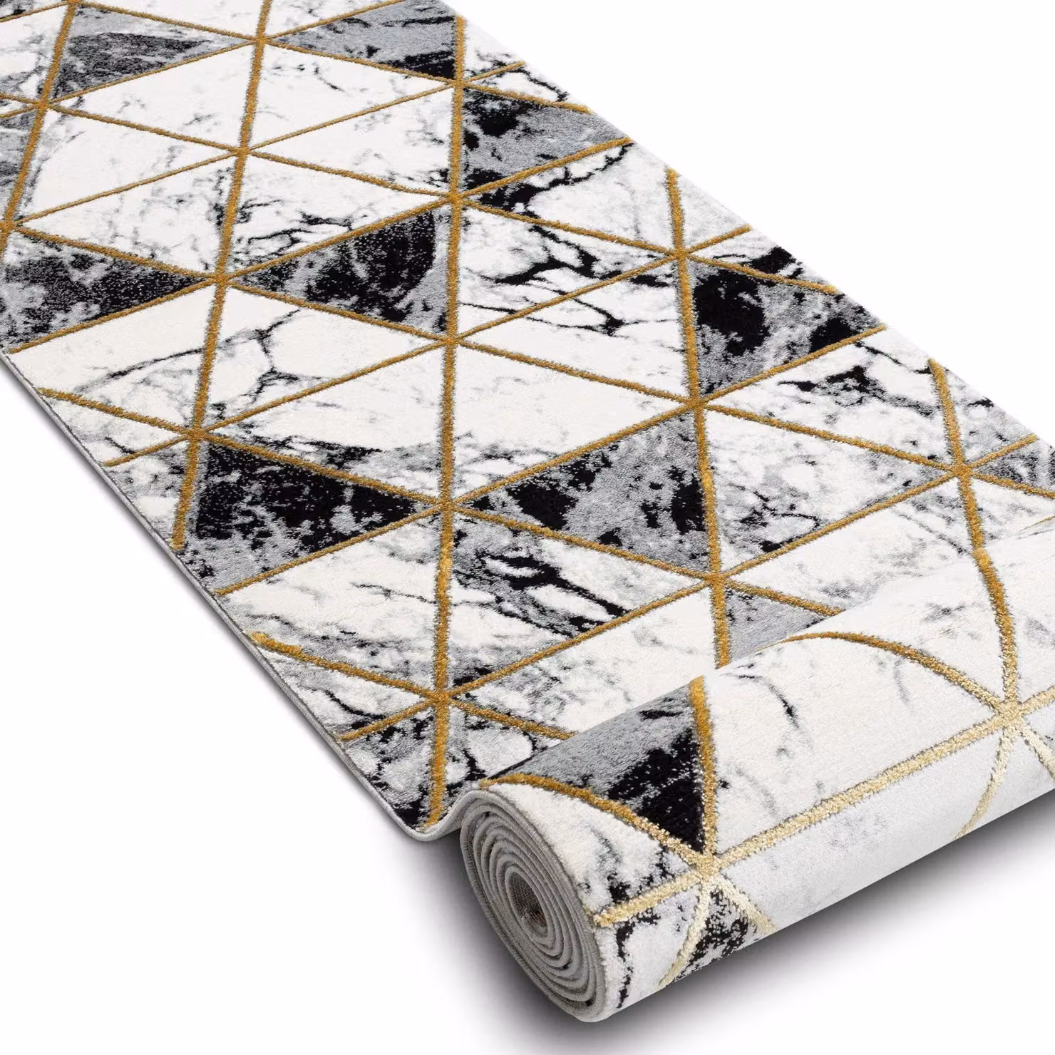 RugsX Modern Geometric Black Table Runner, W/D/H: 120 x 170 cm – 2