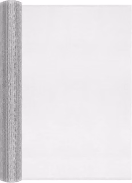 Berkfield Home Silver Aluminium Mesh Screen Sheet, W: 60 cm, L: 1000 cm