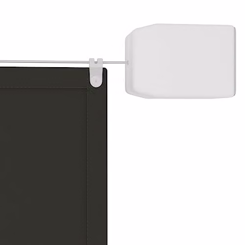 vidaXL Vertical Awning in Anthracite, Oxford Polyester Fabric, W: 140 cm, L: 420 cm – 3