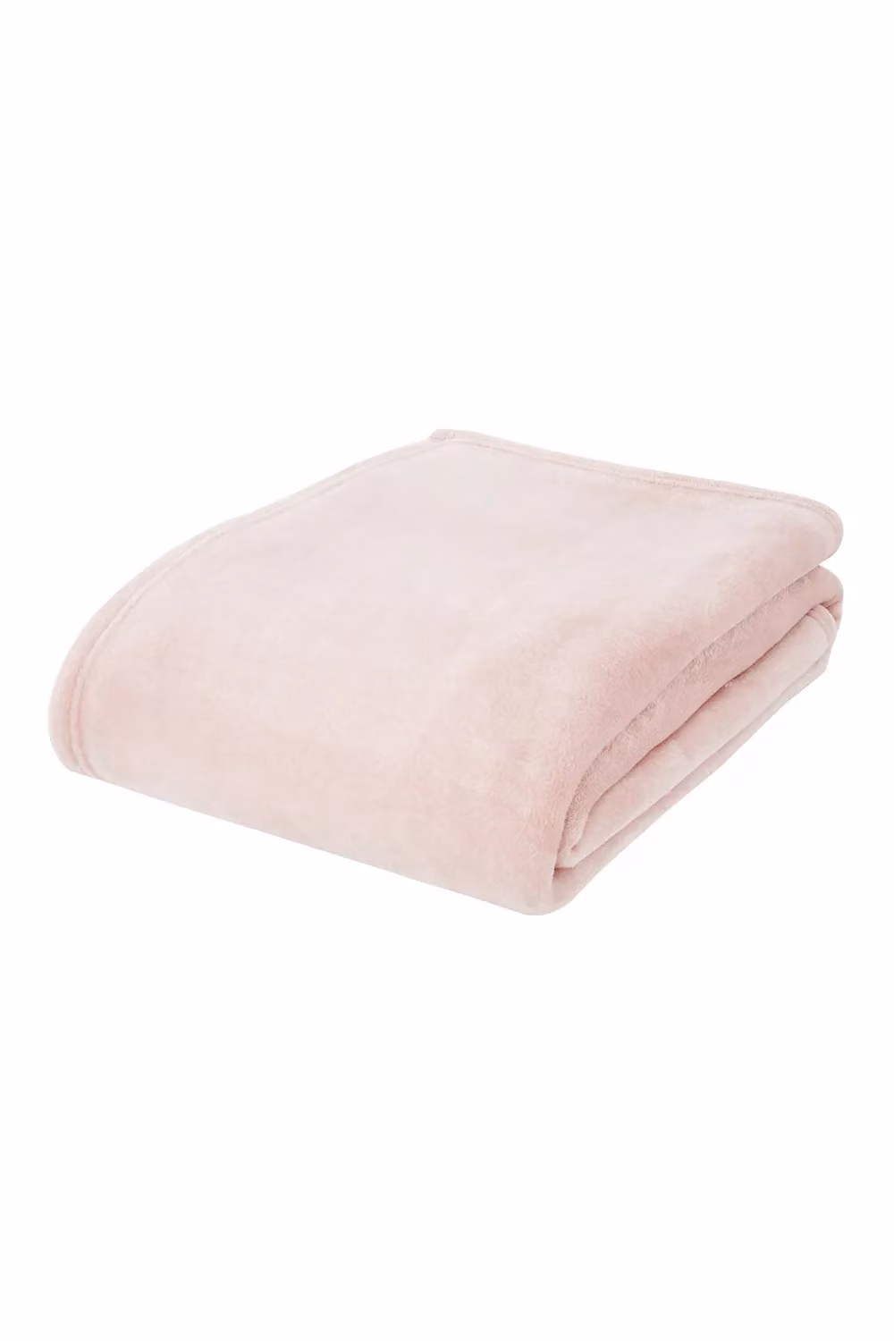 Catherine Lansfield Raschel Velvet Touch Blanket Throw in Pink, W 200 cm x D 240 cm – 2