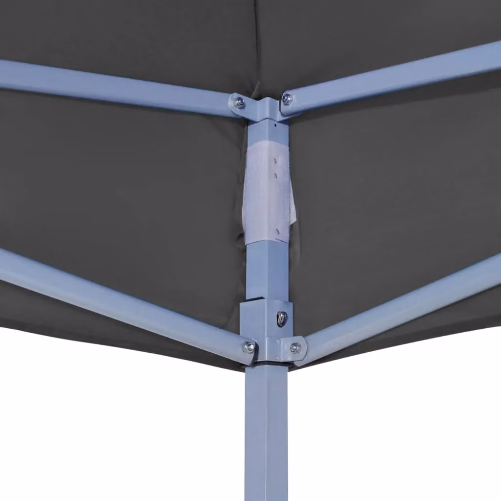 Berkfield Home Party Tent Roof in Anthracite and Black, PVC-Coated, 4.5 x 3 m – 3