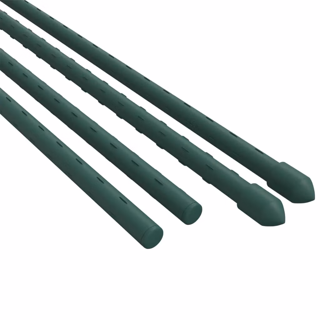 Berkfield Home Garden Green Steel Plant Stakes, 30 Pieces, Height: 115 cm – 4