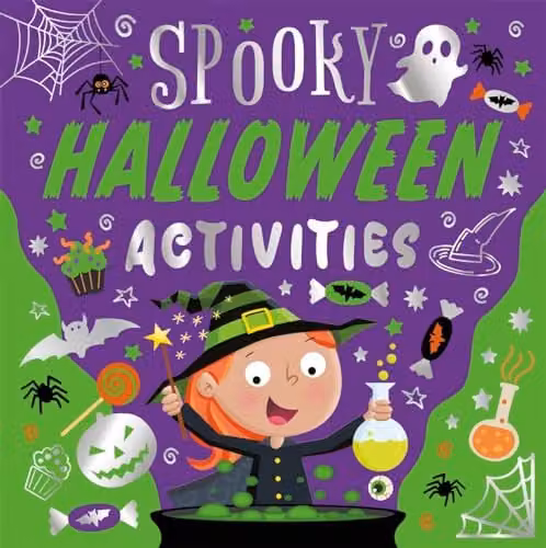 Igloo Books Spooky Halloween Activities Multicolour Paper Activity Book – 1