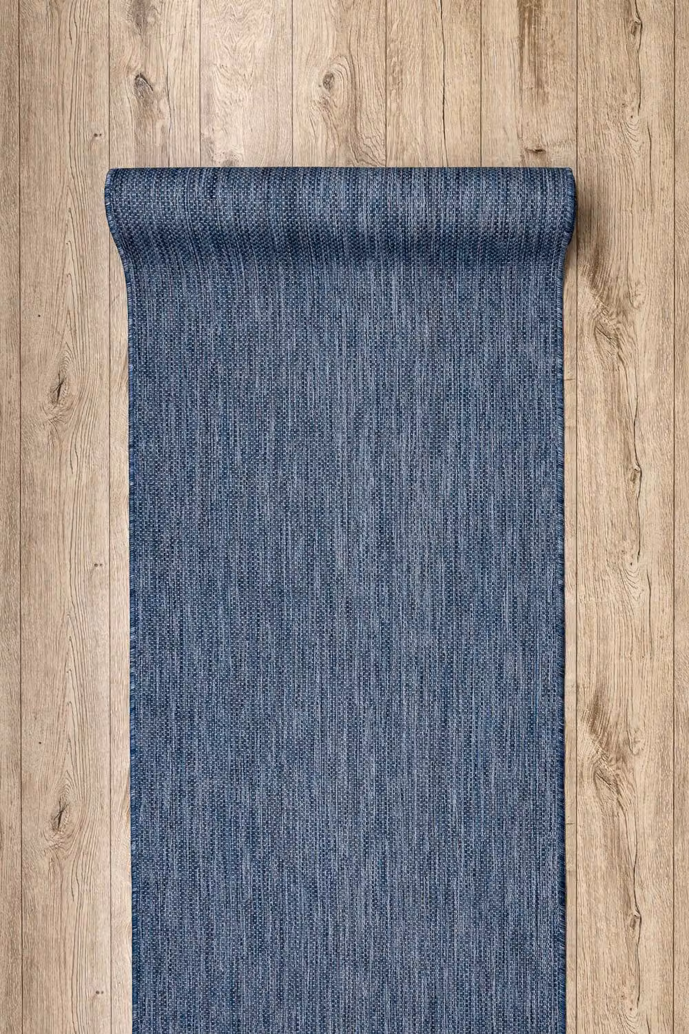 RugsX Sion Sisal Runner in Blue, W/D/H: 120 x 170 cm – 2