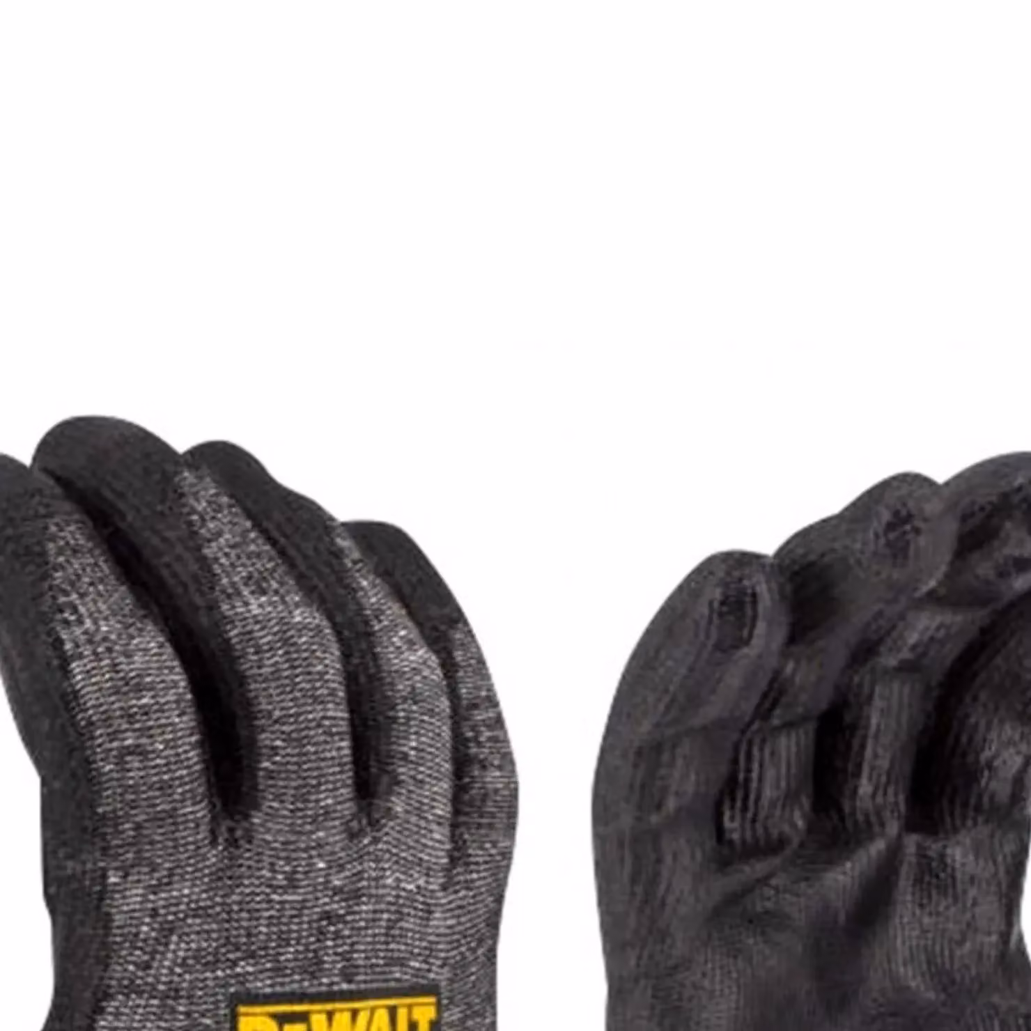 DeWalt Cut D Touchscreen Gloves, Black and Multicolour, Size L (9) – 2