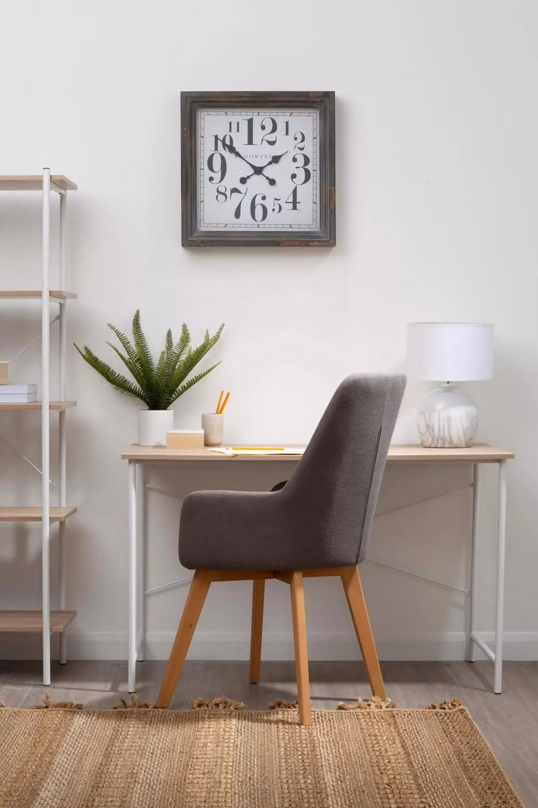 Orsina Stockholm Leisure Chair in Grey with Lacquered Beech Wood – 4
