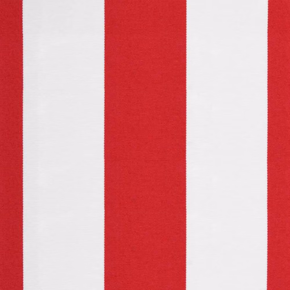Berkfield Home Replacement Awning Valance Fabric in Red and White Stripe, 4 m – 3
