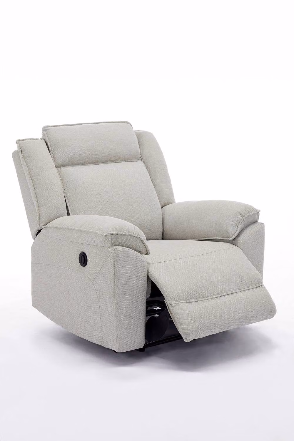 More4Homes Skye 3+2+1 Linen Electric Recliner Sofa Set in Beige – 2
