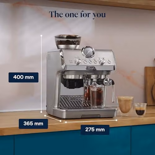 De'Longhi La Specialista Arte EVO BTC Espresso Coffee Machine in Silver with Cold Brew Function, PID Control and Steam Wand – 4