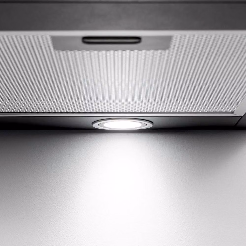 SIA Black Wall Mounted Chimney Cooker Hood with Activated Carbon Filter, W: 90 cm – 4