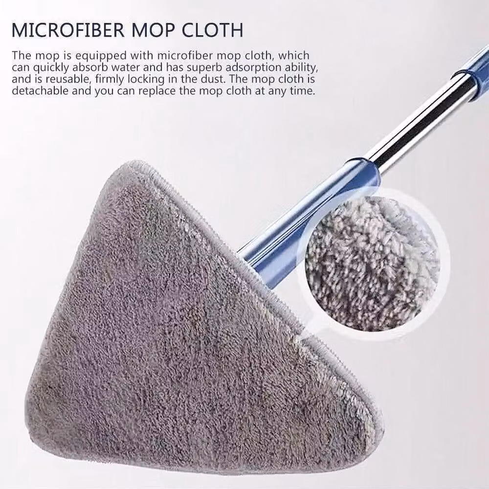 PAWNORA Adjustable Cleaning Mop in Blue – 4