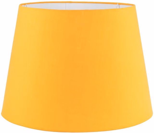 ValueLights Aspen XL Yellow Fabric Floor Lamp Shade, Cone Shape