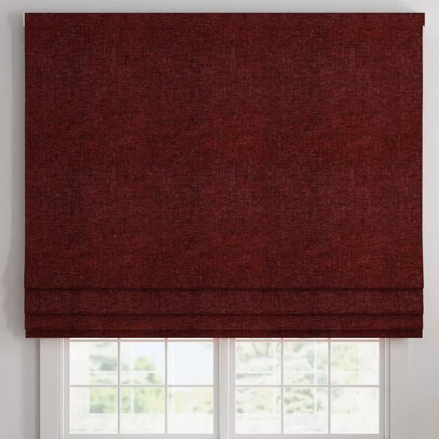 ANTE DECOR Olympus Made To Measure Blackout Roman Blind in Silver Mulberry Polyester