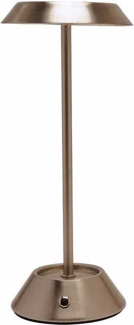 Hestia Silver USB LED Touch Table Lamp – 1