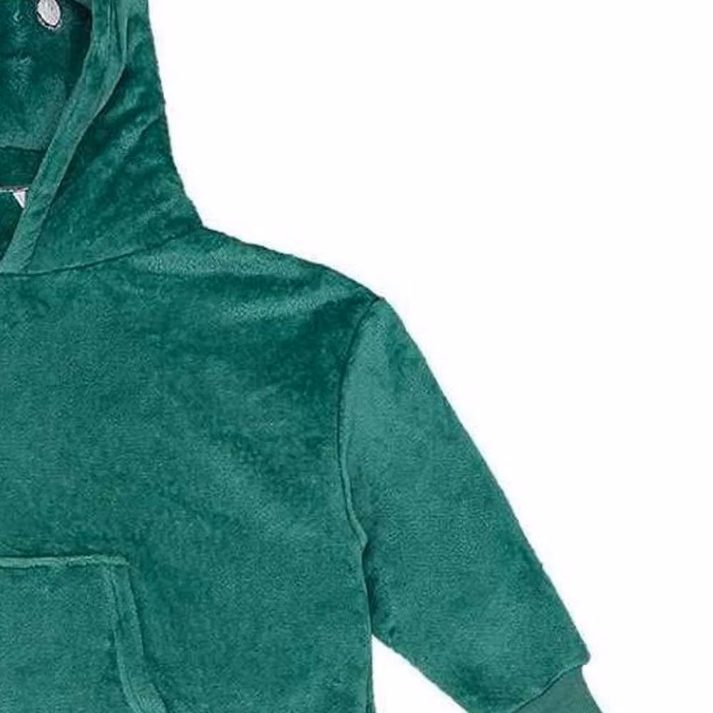 Brand Lab Dinosaur Hooded Blanket Hoodie in Green – 2