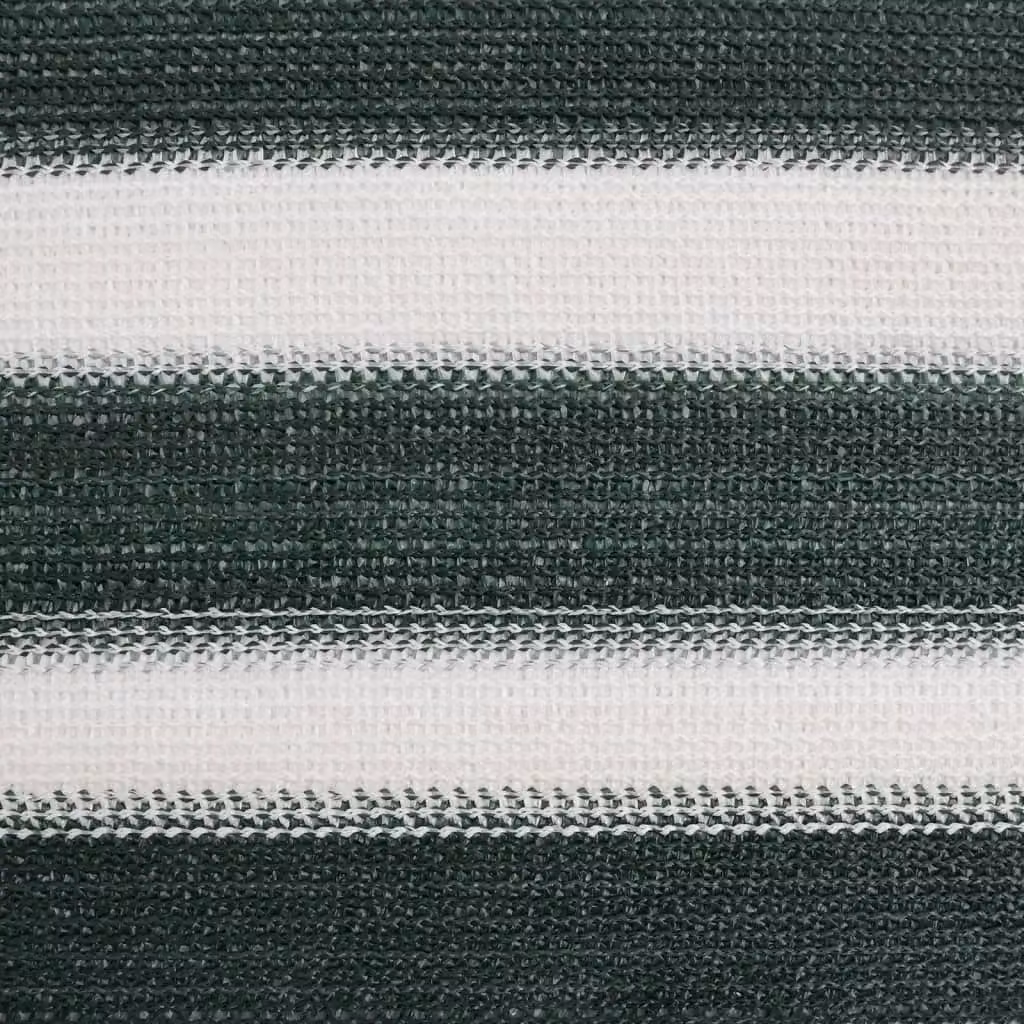 Berkfield Home Privacy Netting Mat in Green and White, HDPE Plastic, 2 x 10 m – 6