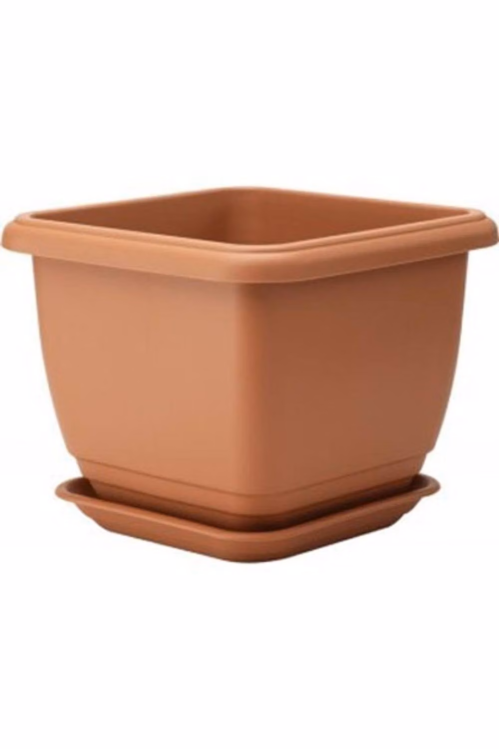 KDMD Stewart Balconiere Square Planter, Terracotta – 2